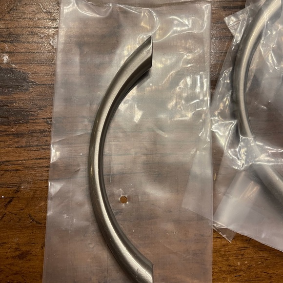 18 Satin Nickel Large Loop Cabinet Pulls, 5 in. Center-to-Center (10” Total) NEW - Picture 3 of 9